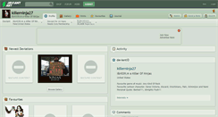 Desktop Screenshot of killerninja27.deviantart.com