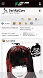 Mobile Screenshot of darkreizero.deviantart.com