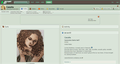 Desktop Screenshot of casssita.deviantart.com