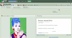 Desktop Screenshot of kill-the-killer.deviantart.com