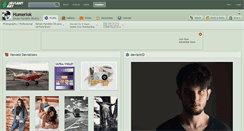 Desktop Screenshot of humerlok.deviantart.com