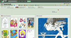 Desktop Screenshot of panda-poodle.deviantart.com