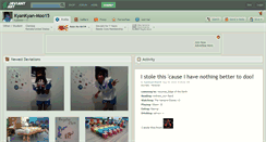 Desktop Screenshot of kyankyan-moo15.deviantart.com