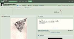 Desktop Screenshot of mokshaakapsychosis.deviantart.com