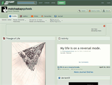 Tablet Screenshot of mokshaakapsychosis.deviantart.com