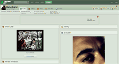 Desktop Screenshot of hamedland.deviantart.com