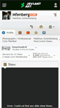 Mobile Screenshot of mfenberg.deviantart.com