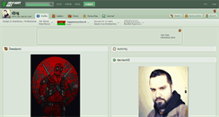 Desktop Screenshot of djog.deviantart.com