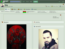Tablet Screenshot of djog.deviantart.com