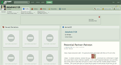 Desktop Screenshot of datadrain2128.deviantart.com