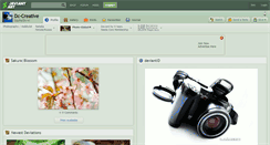 Desktop Screenshot of dc-creative.deviantart.com