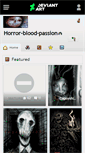 Mobile Screenshot of horror-blood-passion.deviantart.com