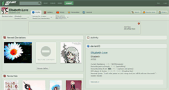Desktop Screenshot of elisabeth-love.deviantart.com