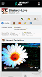 Mobile Screenshot of elisabeth-love.deviantart.com