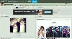 Desktop Screenshot of angelkissedhorse.deviantart.com