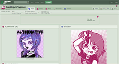 Desktop Screenshot of bubblegumfragrance.deviantart.com
