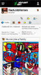 Mobile Screenshot of hackjobheroes.deviantart.com