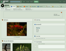 Tablet Screenshot of befrat.deviantart.com