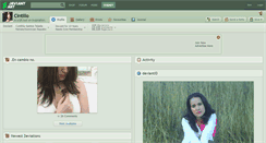 Desktop Screenshot of cintillo.deviantart.com