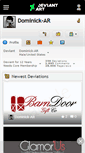 Mobile Screenshot of dominick-ar.deviantart.com
