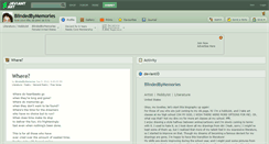 Desktop Screenshot of blindedbymemories.deviantart.com