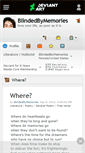 Mobile Screenshot of blindedbymemories.deviantart.com