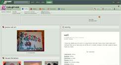 Desktop Screenshot of cute-girl-nick.deviantart.com