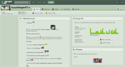 Desktop Screenshot of kyoyatategamifc.deviantart.com