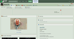 Desktop Screenshot of dovel100.deviantart.com