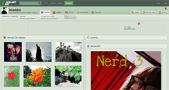 Desktop Screenshot of dcaddict.deviantart.com