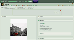 Desktop Screenshot of lynn-lee.deviantart.com