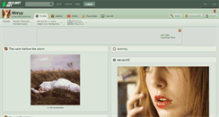 Desktop Screenshot of ninruz.deviantart.com