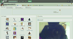 Desktop Screenshot of easauramoonmist291.deviantart.com