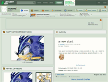 Tablet Screenshot of morsoe1.deviantart.com