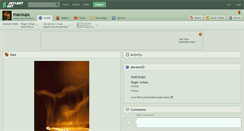 Desktop Screenshot of macoupc.deviantart.com