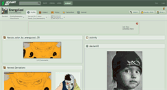 Desktop Screenshot of energycool.deviantart.com