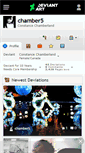 Mobile Screenshot of chamber5.deviantart.com
