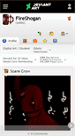 Mobile Screenshot of fireshogan.deviantart.com