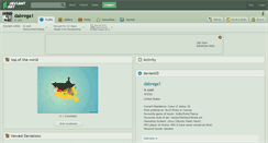 Desktop Screenshot of dabrega1.deviantart.com
