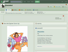 Tablet Screenshot of dieautobot.deviantart.com