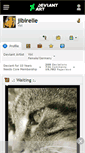 Mobile Screenshot of jibirelle.deviantart.com