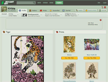 Tablet Screenshot of kiriska.deviantart.com