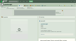 Desktop Screenshot of paladinknight.deviantart.com