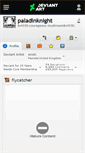 Mobile Screenshot of paladinknight.deviantart.com
