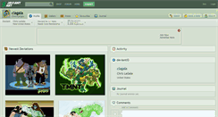 Desktop Screenshot of clagala.deviantart.com