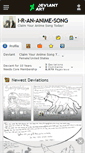 Mobile Screenshot of i-r-an-anime-song.deviantart.com