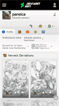 Mobile Screenshot of pansica.deviantart.com