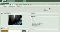 Desktop Screenshot of prismdragon.deviantart.com
