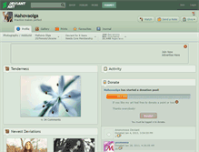 Tablet Screenshot of mahovaolga.deviantart.com