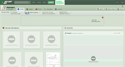Desktop Screenshot of monsant.deviantart.com